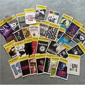 Lot of Assorted Broadway Playbills